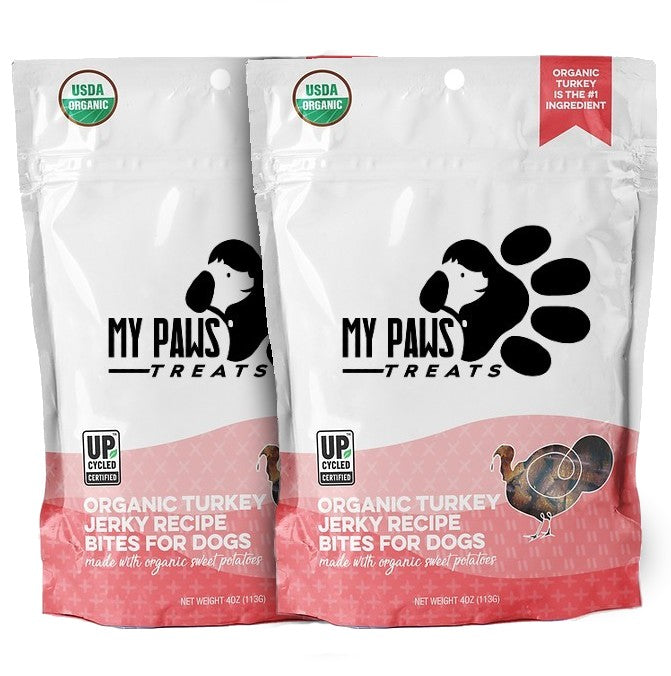 Organic Turkey Jerky Recipe Bites - Pack of Two