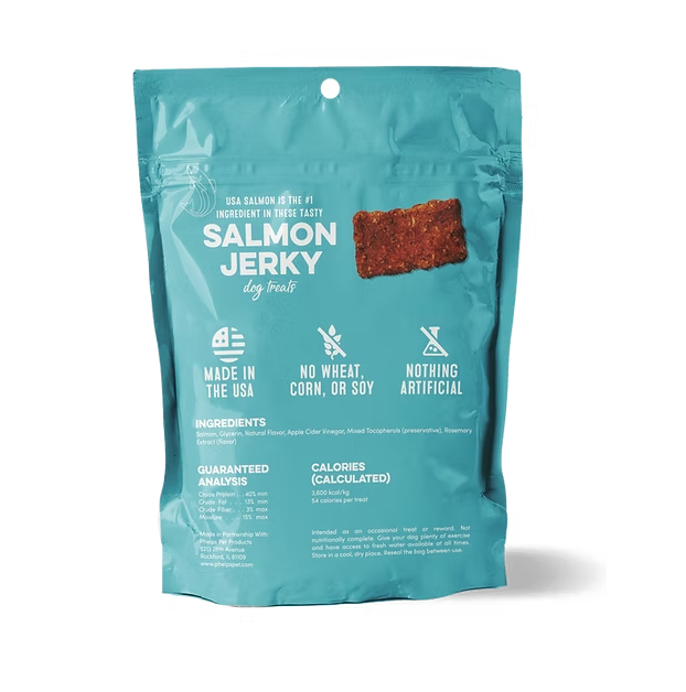 Salmon Jerky Recipe Bars for Dogs - Pack of Two