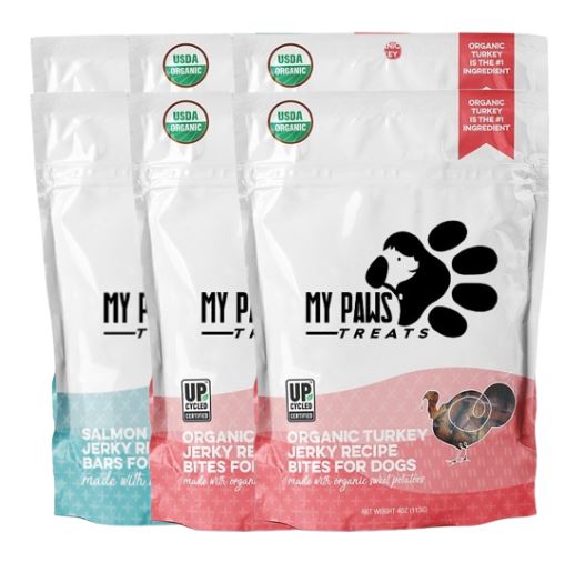 Organic Turkey and Salmon Bundle - Pack of Six