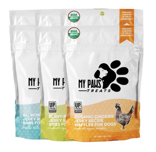 Organic Chicken, Salmon, and Plant-Based Jerky Bundle - Pack of Six