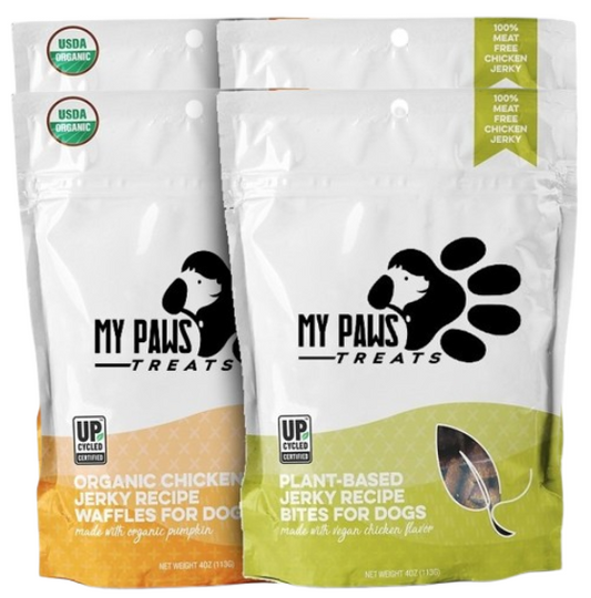 Organic Chicken and Plant-Based Jerky Bundle - Pack of Four