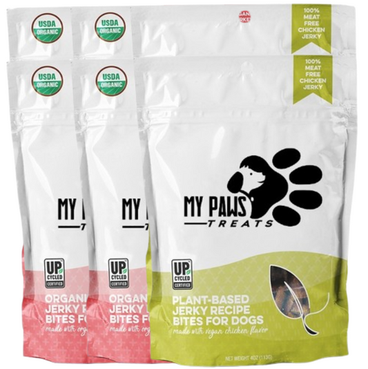 Organic Turkey and Plant-Based Jerky Bundle - Pack of Six