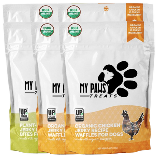 Organic Chicken and Plant-Based Jerky Bundle - Pack of Six