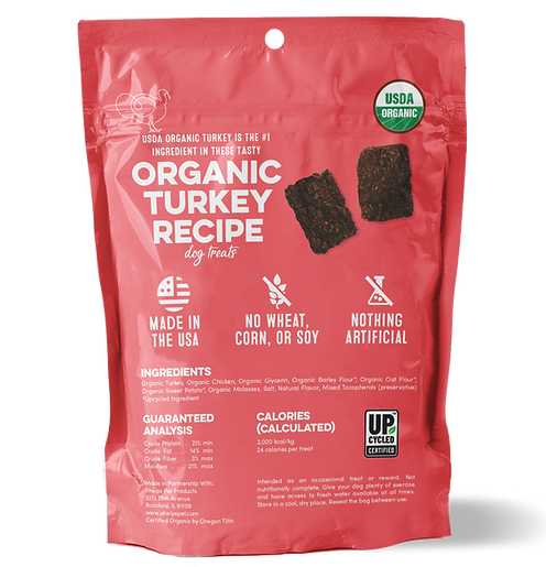 Organic Turkey Jerky Recipe Bites - Pack of Two