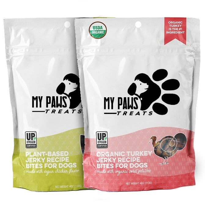 Organic Turkey and Plant-Based Jerky Bundle - Pack of Two
